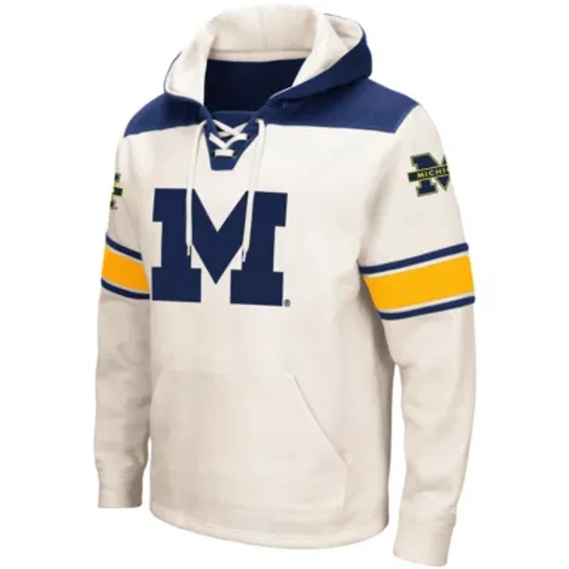 NCAA Michigan Wolverines 2.0 Lace-Up Pullover Hoodie