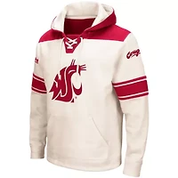 NCAA Washington State Cougars 2.0 Lace-Up Pullover Hoodie