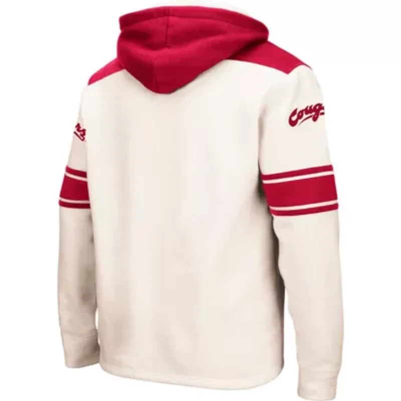 NCAA Washington State Cougars 2.0 Lace-Up Pullover Hoodie