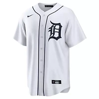 MLB Nike Detroit Tigers Home Replica Team Jersey