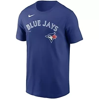 Toronto Blue Jays MLB Nike Vladimir Guerrero Jr. Name & Number T-Shirt