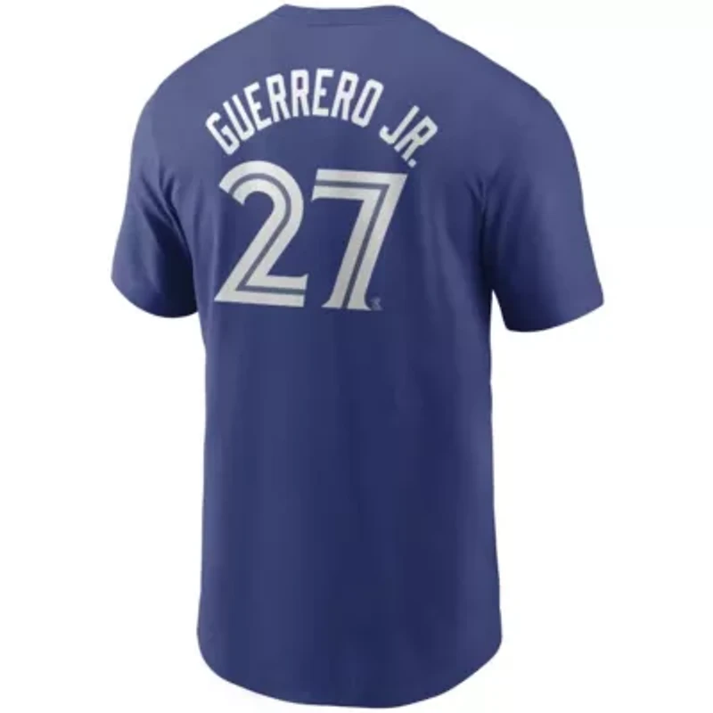 Toronto Blue Jays MLB Nike Vladimir Guerrero Jr. Name & Number T-Shirt