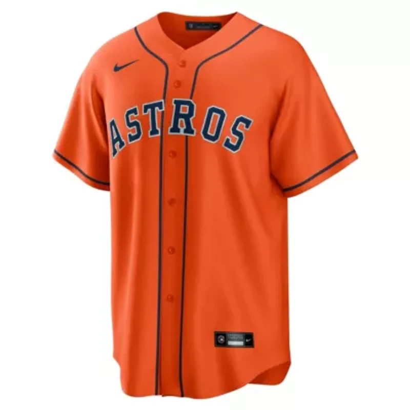 MLB Nike Jose Altuve Houston Astros Alternate Replica Player Name Jersey