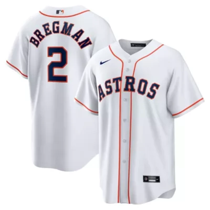 MLB Nike Alex Bregman Houston Astros Home Replica Player Name Jersey