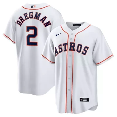 MLB Nike Alex Bregman Houston Astros Home Replica Player Name Jersey
