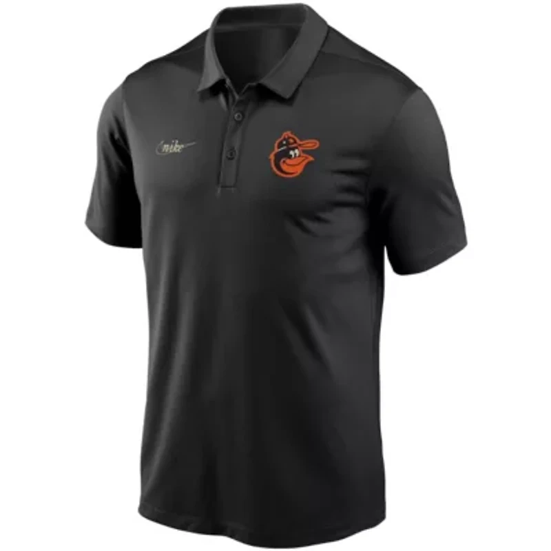 MLB Nike Baltimore Orioles Cooperstown Collection Logo Franchise Performance Polo