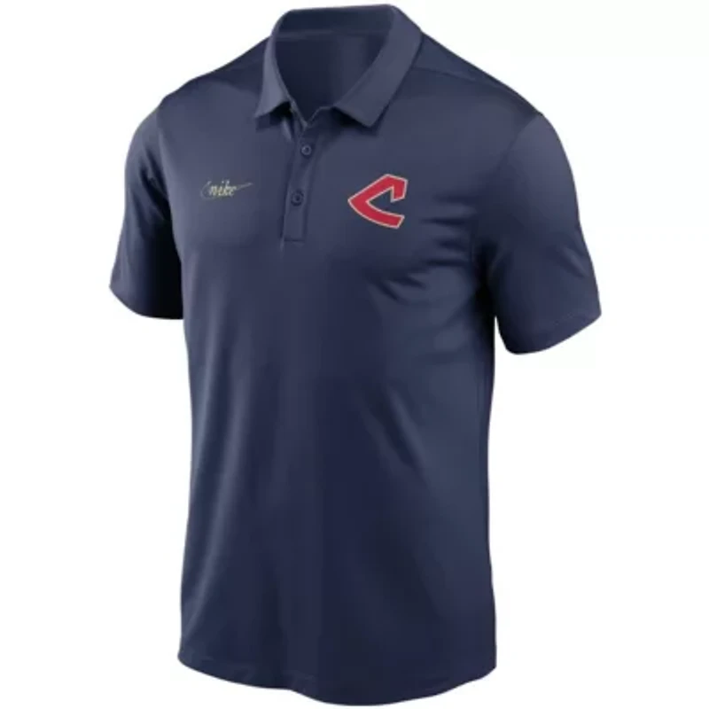 Cooperstown Teams Nike Cleveland Indians Collection Logo Franchise Performance Polo