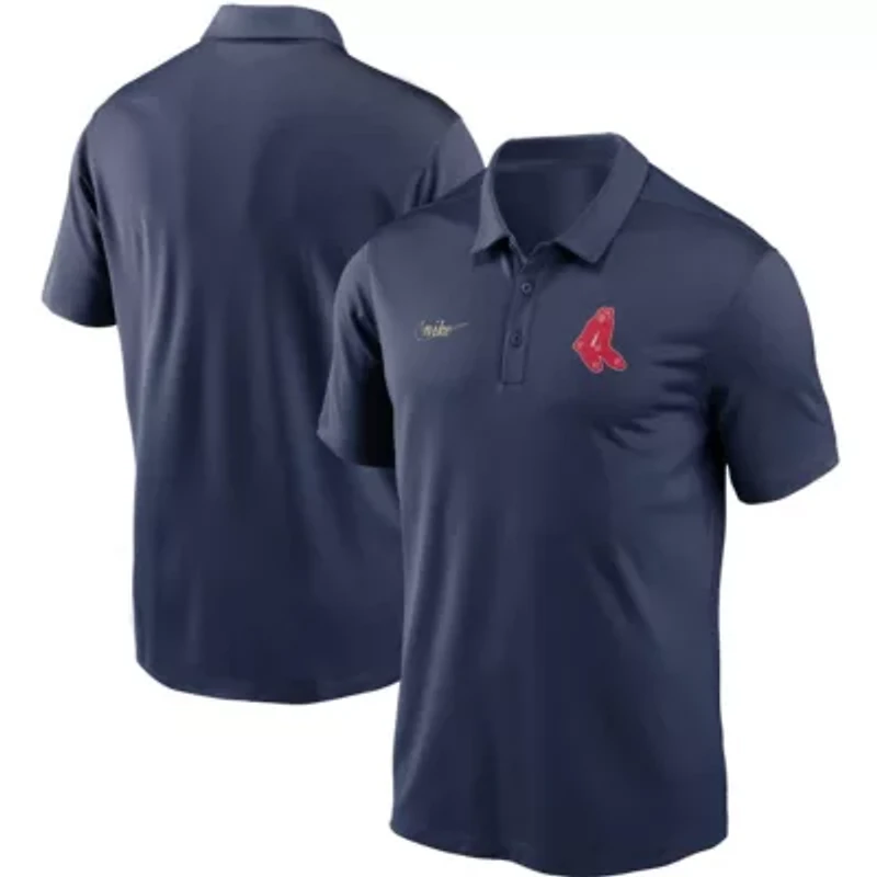 Boston Red Sox MLB Nike Cooperstown Collection Logo Franchise Performance Polo