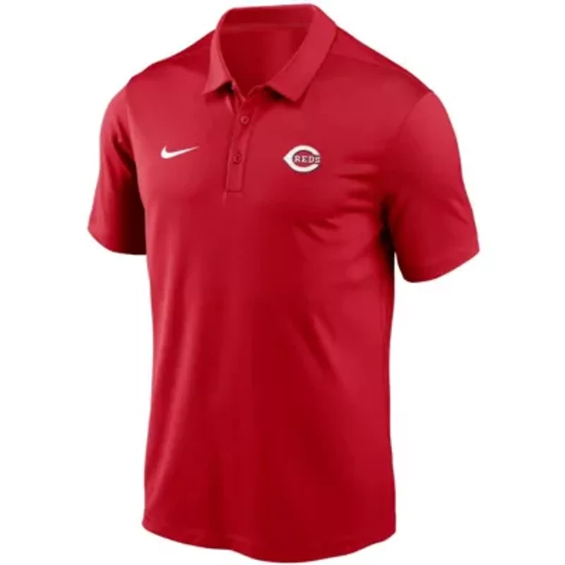 MLB Nike Cincinnati Reds Team Logo Franchise Performance Polo