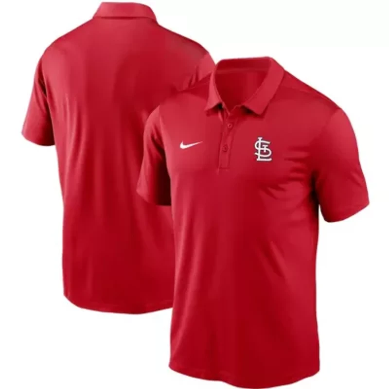 MLB Nike St. Louis Cardinals Team Logo Franchise Performance Polo