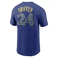 MLB Nike Ken Griffey Jr. Seattle Mariners Cooperstown Collection Name & Number T-Shirt