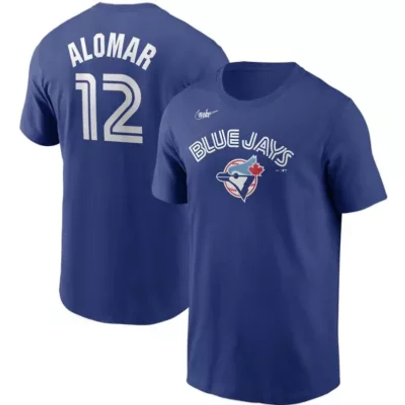 Toronto Blue Jays MLB Nike Roberto Alomar Cooperstown Collection Name & Number T-Shirt
