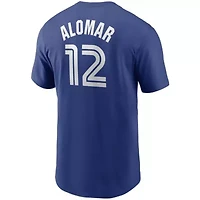 Toronto Blue Jays MLB Nike Roberto Alomar Cooperstown Collection Name & Number T-Shirt