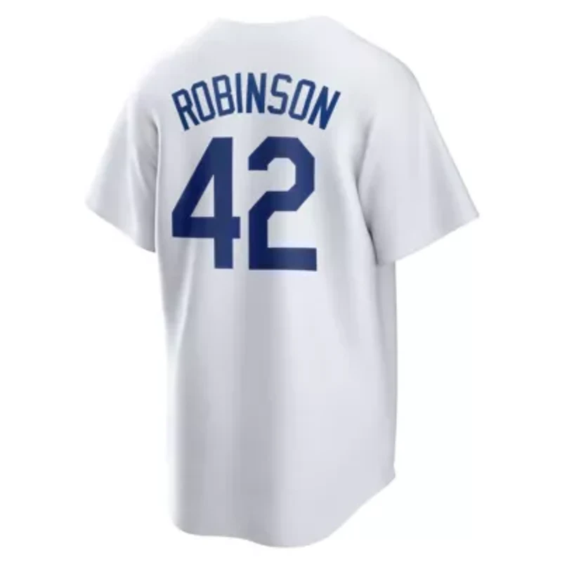 Cooperstown Teams Nike Jackie Robinson Brooklyn Dodgers Home Collection Player Jersey
