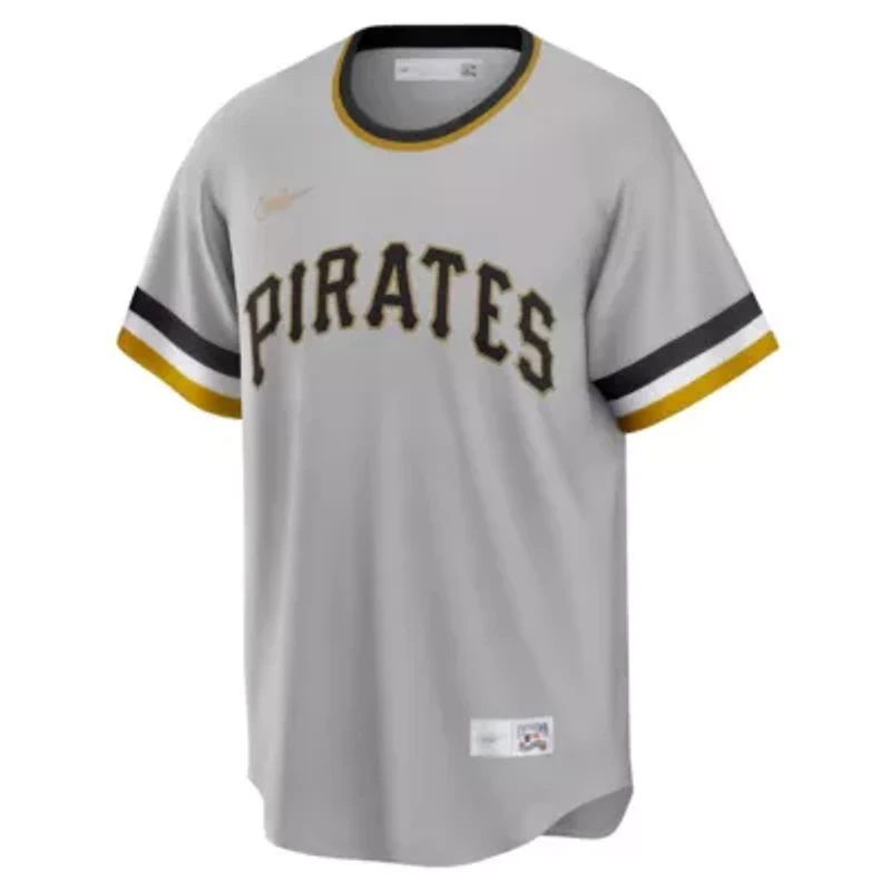MLB Nike Roberto Clemente Pittsburgh Pirates Road Cooperstown Collection Player Jersey