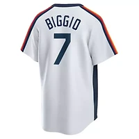 MLB Nike Craig Biggio Houston Astros Home Cooperstown Collection Logo Player Jersey