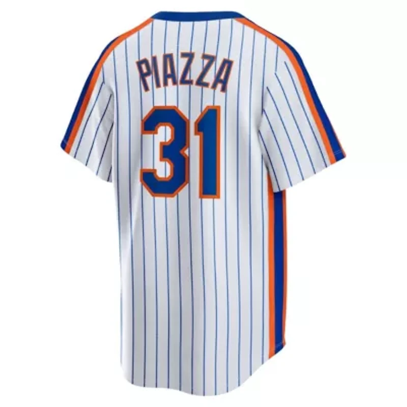 MLB Nike Mike Piazza New York Mets Home Cooperstown Collection Player Jersey