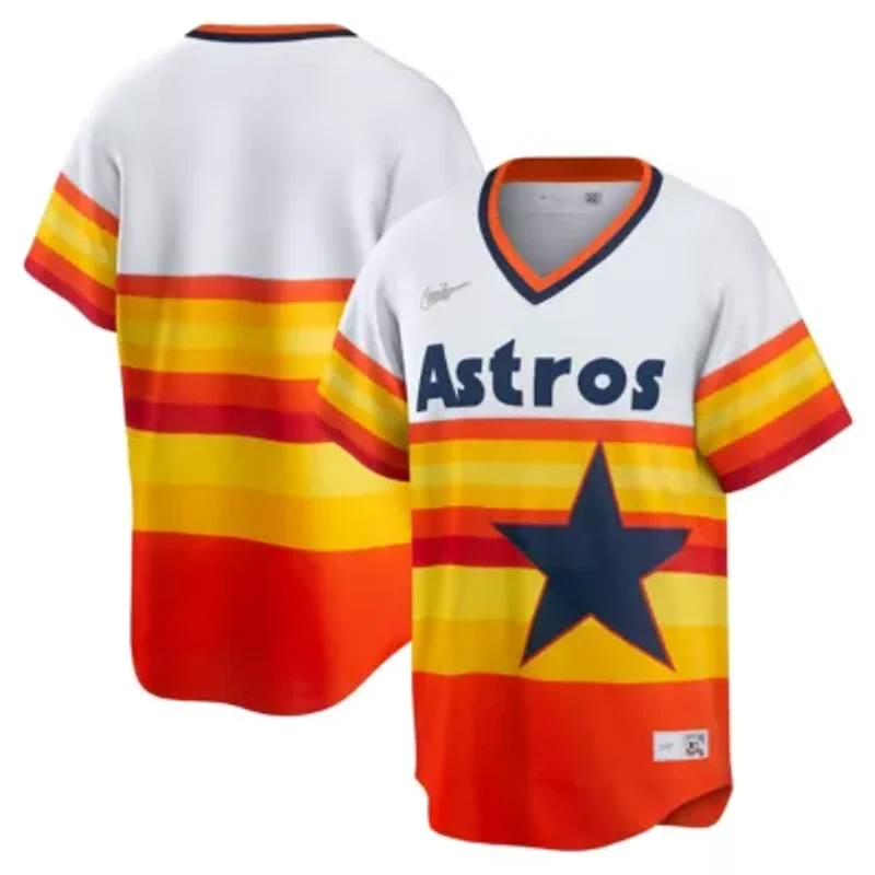 MLB Nike Houston Astros Home Cooperstown Collection Team Jersey