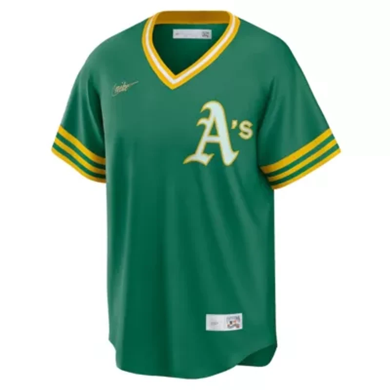 Oakland Athletics MLB Nike Kelly Road Cooperstown Collection Team Jersey