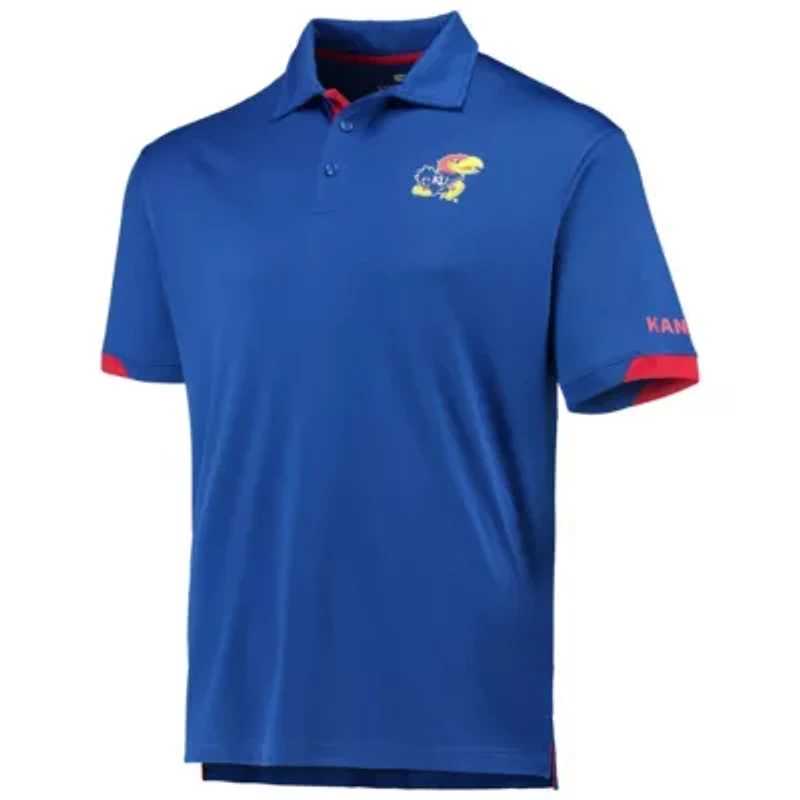 NCAA Kansas Jayhawks Santry Lightweight Polo