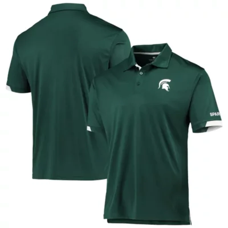 NCAA Michigan State Spartans Santry Lightweight Polo