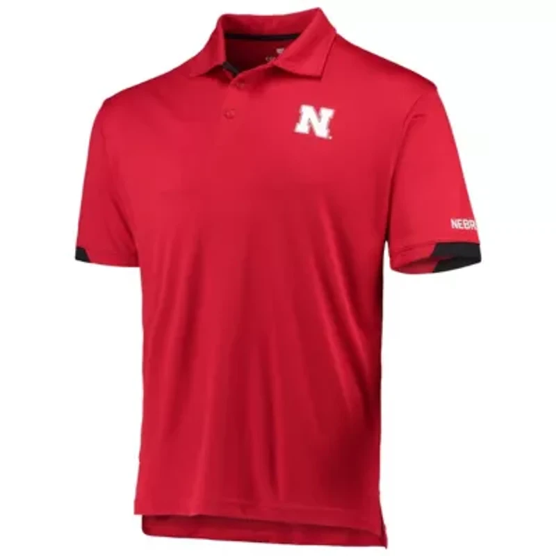 NCAA Nebraska Huskers Santry Lightweight Polo