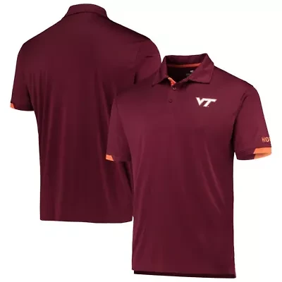 NCAA Virginia Tech Hokies Santry Lightweight Polo