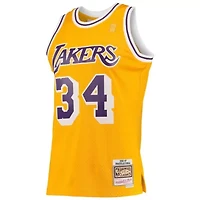 NBA Shaquille O'Neal Los Angeles Lakers 1996/97 Hardwood Classics Swingman Jersey