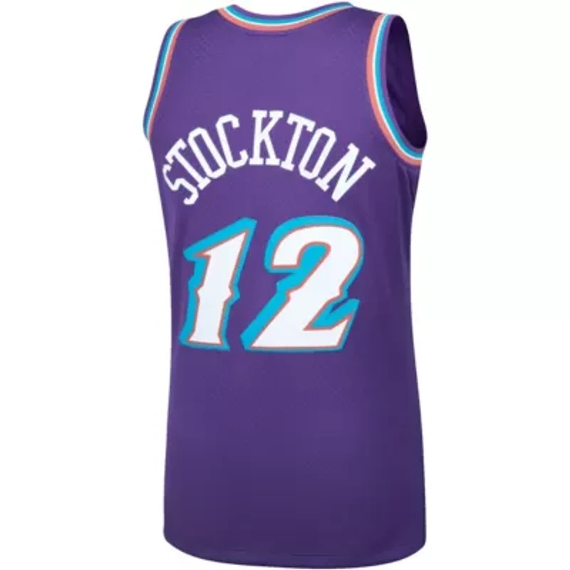 NBA John Stockton Utah Jazz Hardwood Classics Swingman Jersey