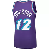 NBA John Stockton Utah Jazz Hardwood Classics Swingman Jersey