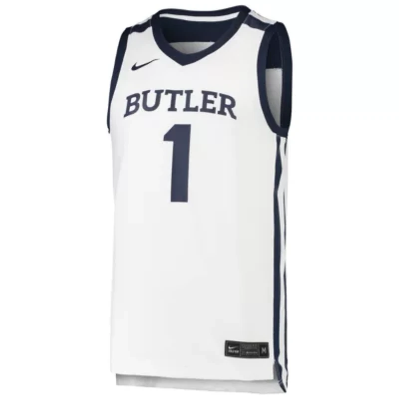 Butler University Bulldogs NCAA Nike #1 Team Replica Basketball Jersey