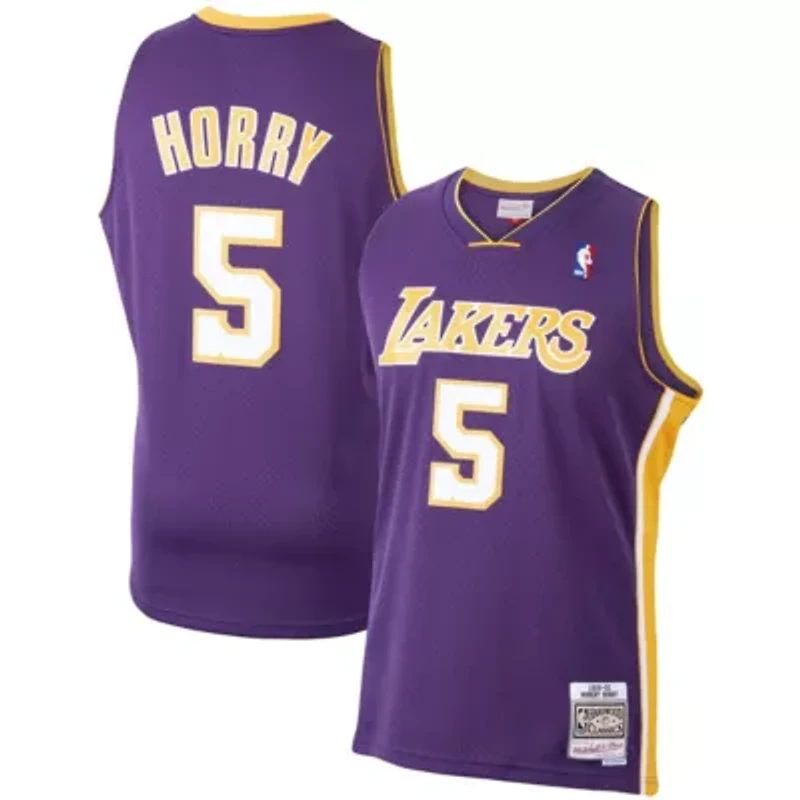 NBA Robert Horry Los Angeles Lakers 1999/00 Hardwood Classics Swingman Jersey