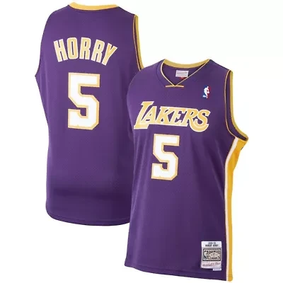 NBA Robert Horry Los Angeles Lakers 1999/00 Hardwood Classics Swingman Jersey