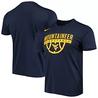 NCAA Nike West Virginia Mountaineers Basketball Drop Legend Performance T-Shirt