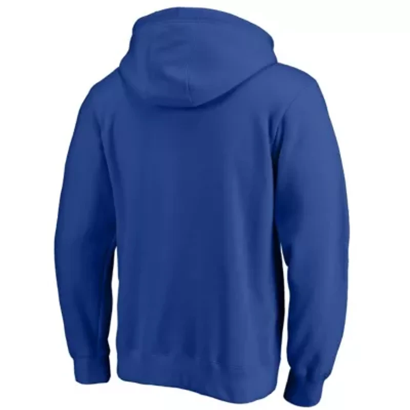NBA Fanatics Golden State Warriors Icon Primary Logo Fitted Pullover Hoodie