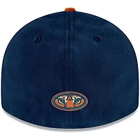 NCAA Navy/Orange Auburn Tigers Basic Low 59FIFTY Fitted Hat