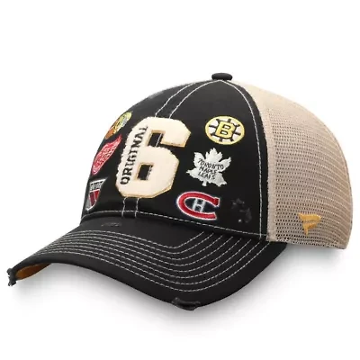 NHL Fanatics NHL Original 6 Refresh Trucker Snapback Hat