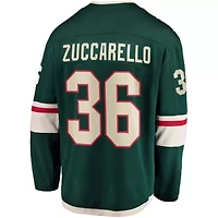 NHL Fanatics Mats Zuccarello Minnesota Wild Team Color Breakaway Player Jersey