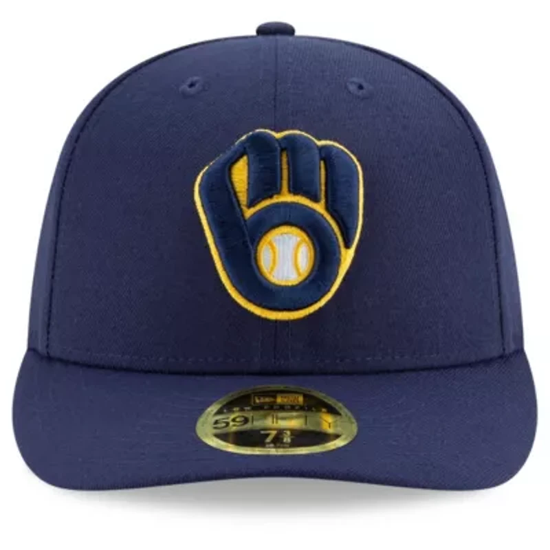 MLB Milwaukee Brewers Authentic Collection On-Field Low 59FIFTY Fitted Hat