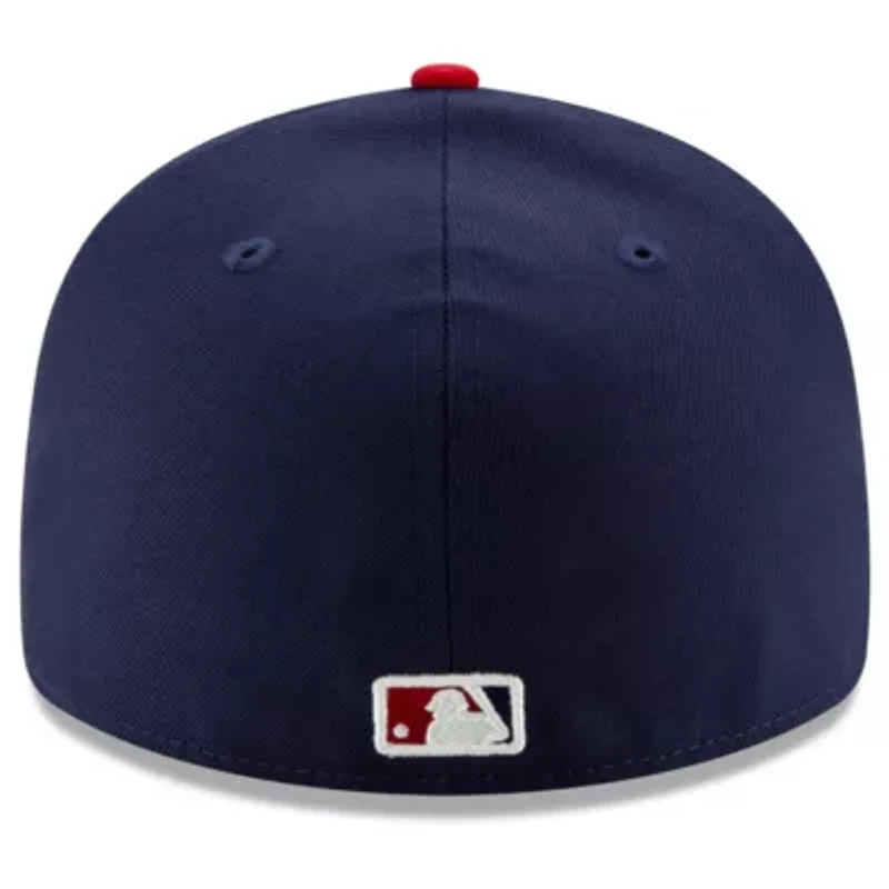 MLB White/Navy Washington Nationals Alternate 2020 Authentic Collection On-Field Low Fitted Hat