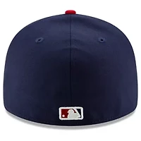 MLB White/Navy Washington Nationals Alternate 2020 Authentic Collection On-Field Low Fitted Hat