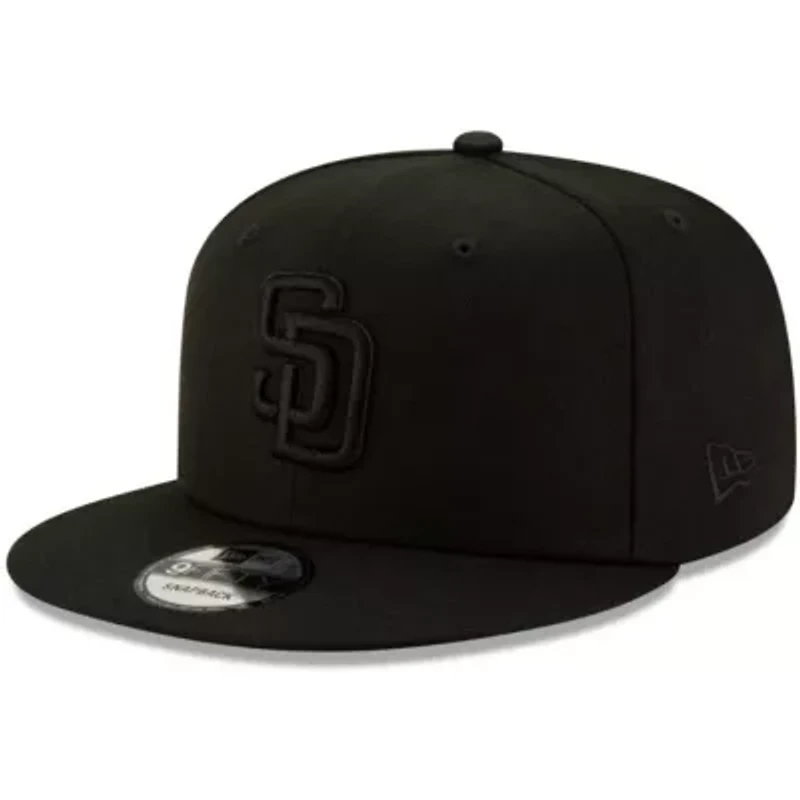 MLB San Diego Padres on 9FIFTY Snapback Adjustable Hat - Black