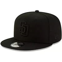 MLB San Diego Padres on 9FIFTY Snapback Adjustable Hat - Black