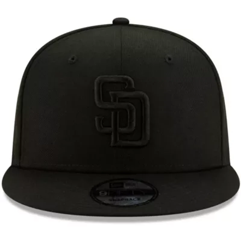 MLB San Diego Padres on 9FIFTY Snapback Adjustable Hat - Black
