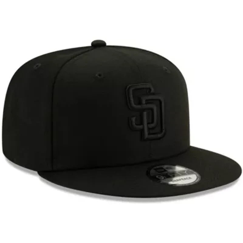 MLB San Diego Padres on 9FIFTY Snapback Adjustable Hat - Black