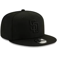 MLB San Diego Padres on 9FIFTY Snapback Adjustable Hat - Black