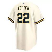 MLB Nike Christian Yelich Milwaukee Brewers Alternate Replica Player Jersey