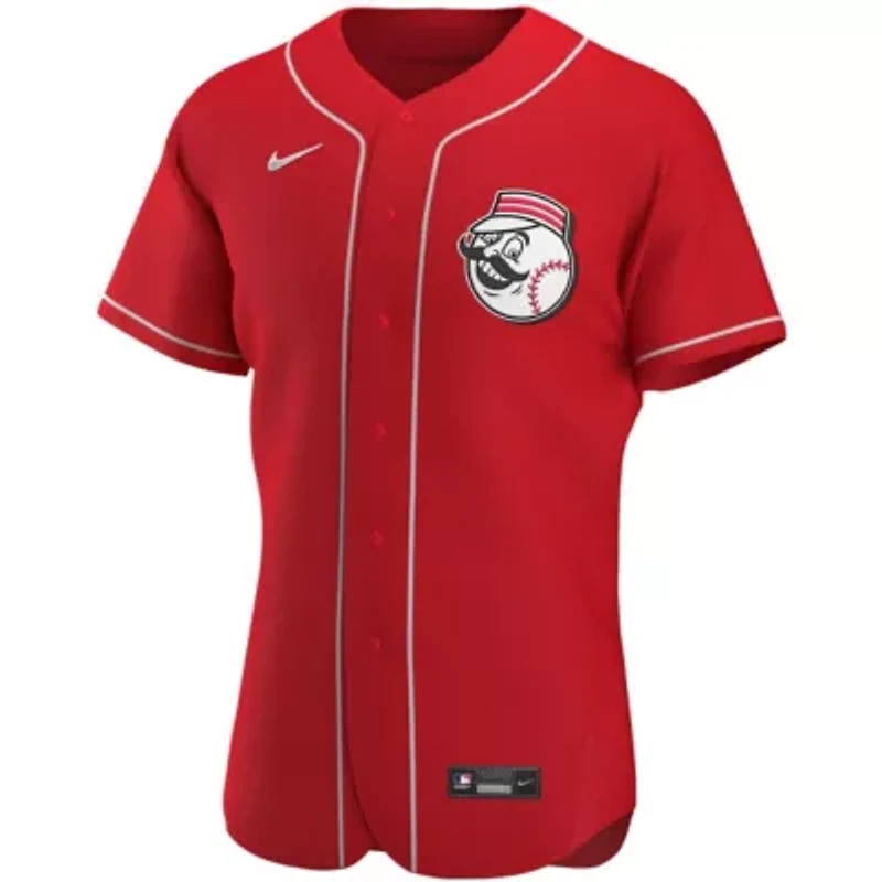 MLB Nike Cincinnati Reds Alternate Authentic Team Logo Jersey