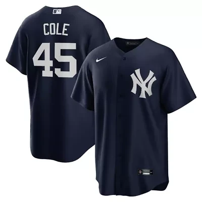 MLB Nike Gerrit Cole New York Yankees Alternate Replica Player Name Jersey