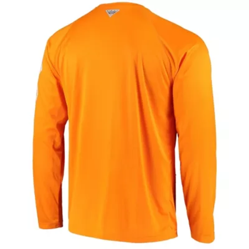 NCAA Tennessee Tennessee Volunteers Terminal Tackle Omni-Shade Raglan Long Sleeve T-Shirt